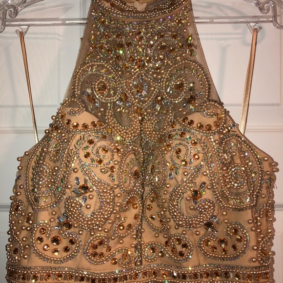 Nude Prom Dress - Picture 3 of 5